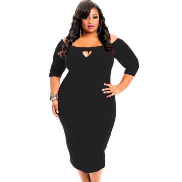 Dresses & Skirts - Bateau Off Shoulder Dress